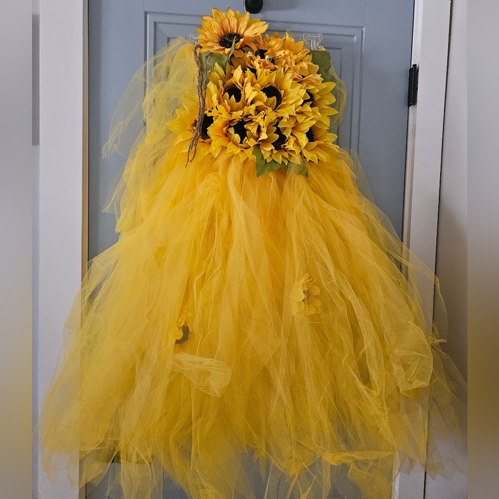 Yellow Sunflower Tulle Custom costume
